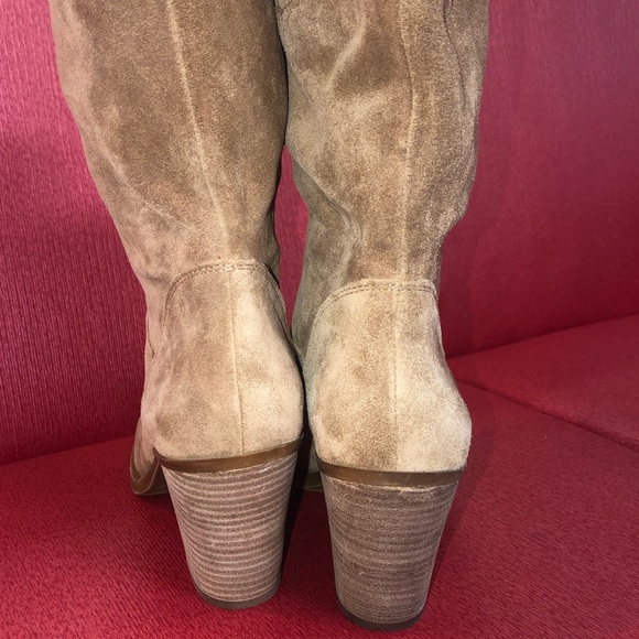 Lucky Brand Lefara Slouch Shaft Block Heel Boots - Picture 4 of 8